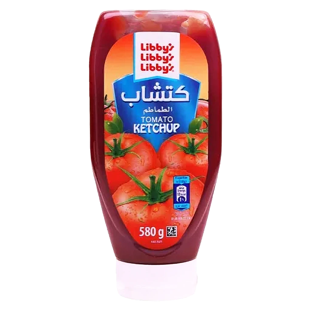 Libby Tomato Ketchup Sqz 580 gm
