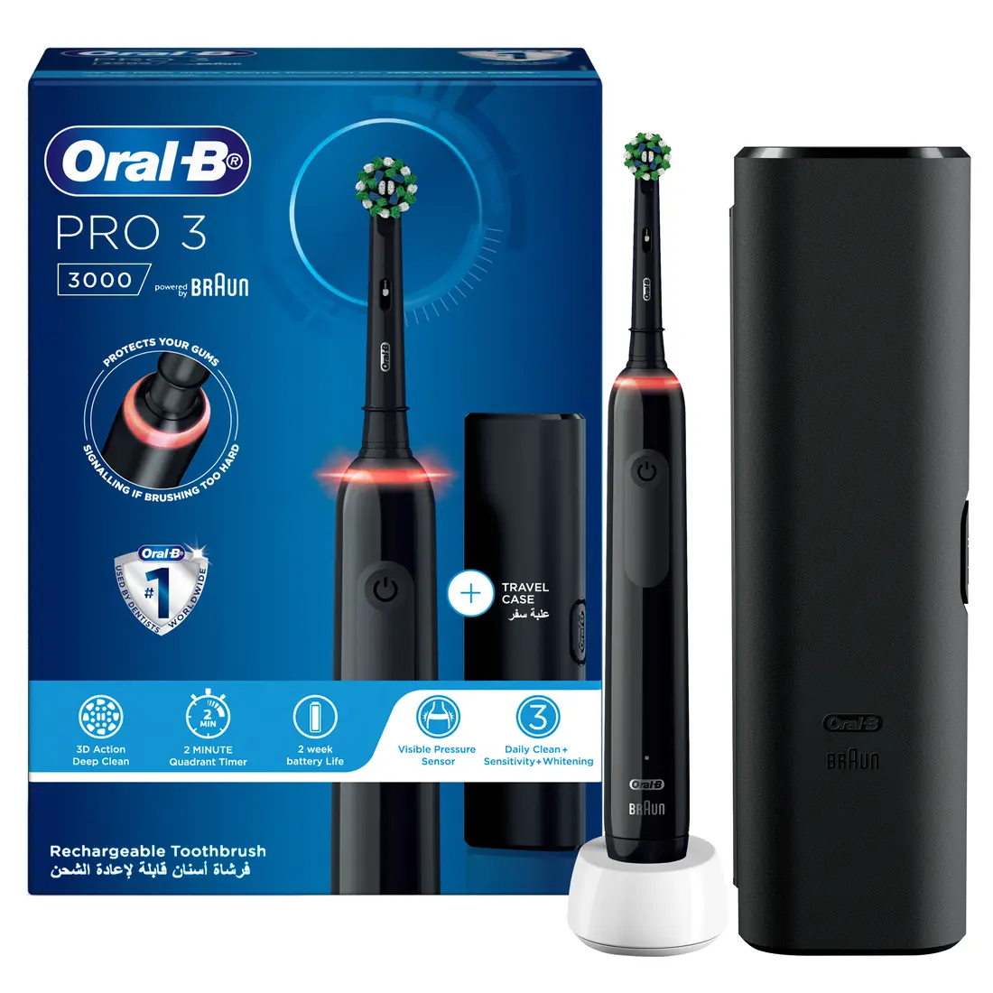 Oral-B Pro3 3000 Power Toothbrush 3D Action - view 5