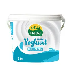 ندى زبادي كامل الدسم 2 كجم