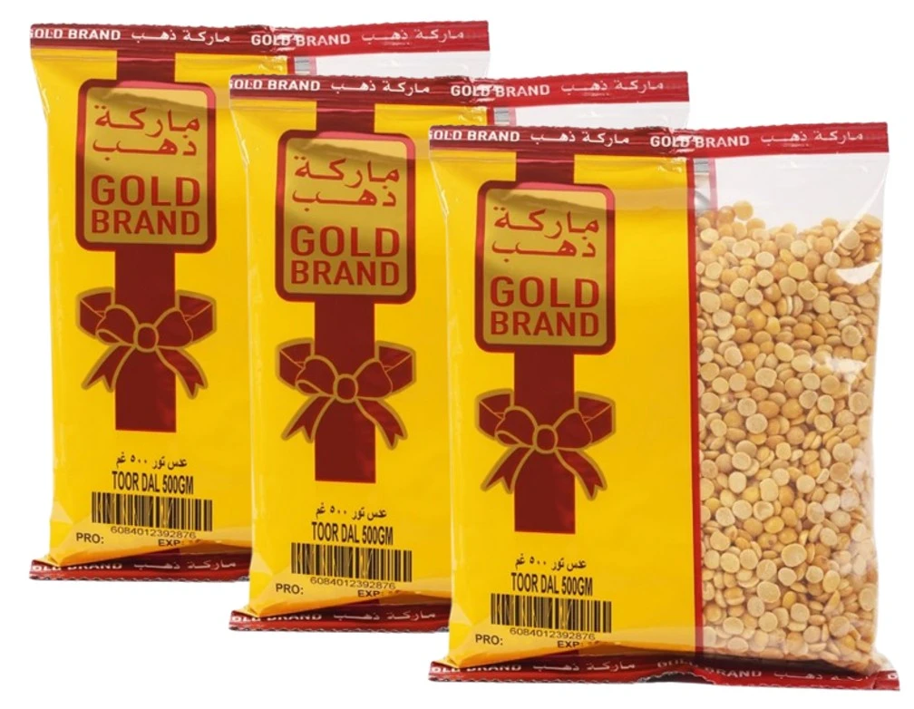 Gold Brand Toor Dal 500Gm 2+1Free