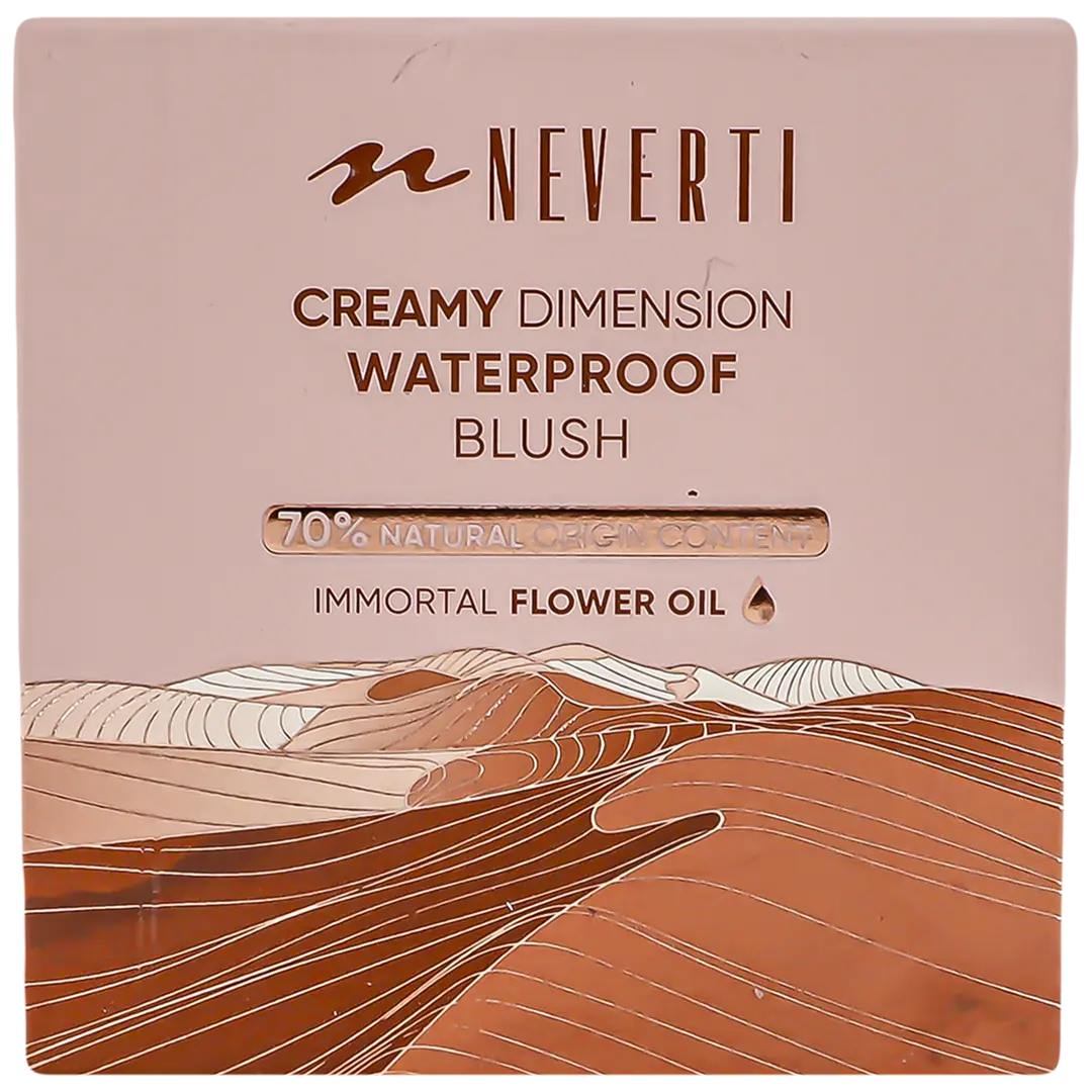 Neverti Creamy Dimension Waterproof Blush Frosted Pink 001 - view 4