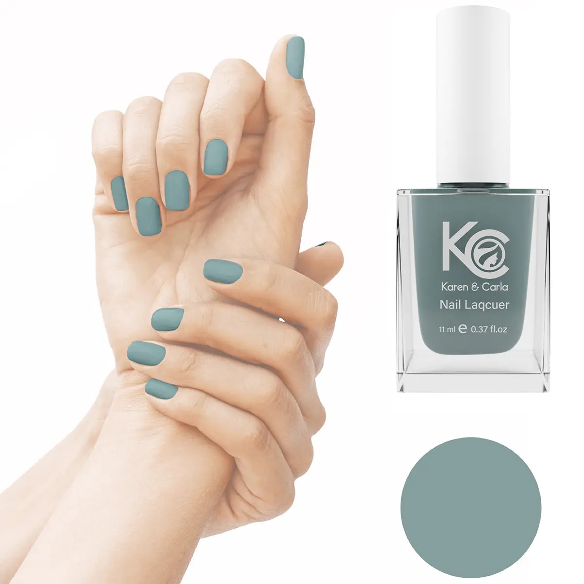 Karen And Carla Nail Lacquer Icy Mint 111 - view 3