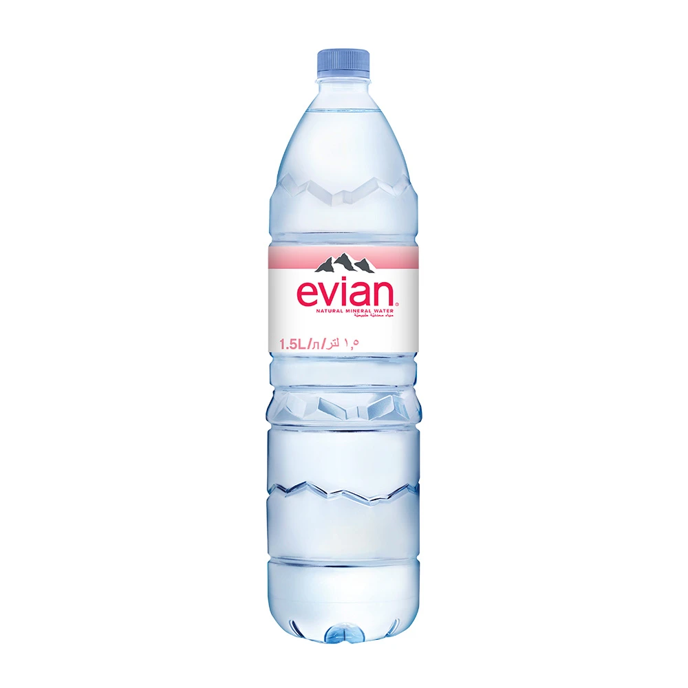 Evian Miniral Water Large 1.5 L