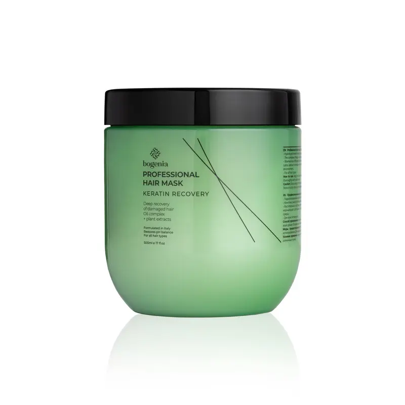بوغينيا قناع الشعر الاحترافي لاستعادة الكيراتين 500 مل - view 4