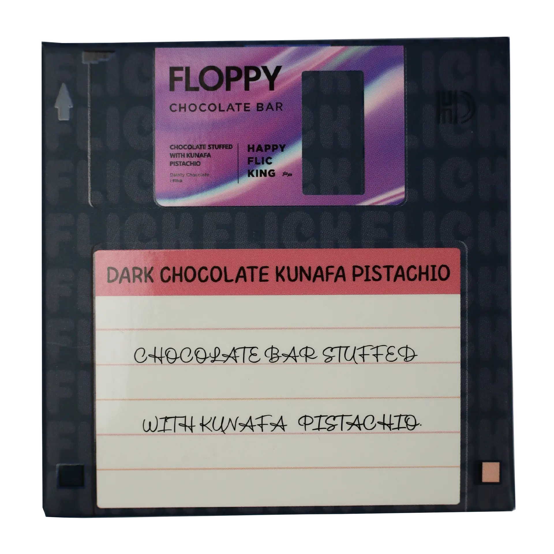 Floppy Dark Chocolate with Kunafa Pistachio 57 gm - view 1