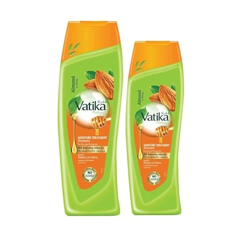 Dabur Vatika Moisturize Treatment Shampoo Almond & Honey 400 ml + 200 ml