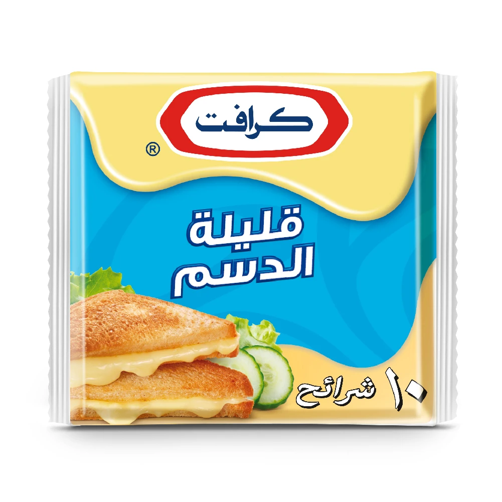 Kraft Cheese Slices Light 10 Pcs 200g