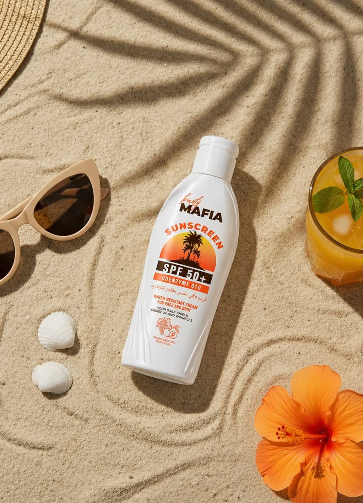 Beauty Mafia Water Resistant Sun Screen For Face And Body Spf 50+ Cream 140 ml - view 5