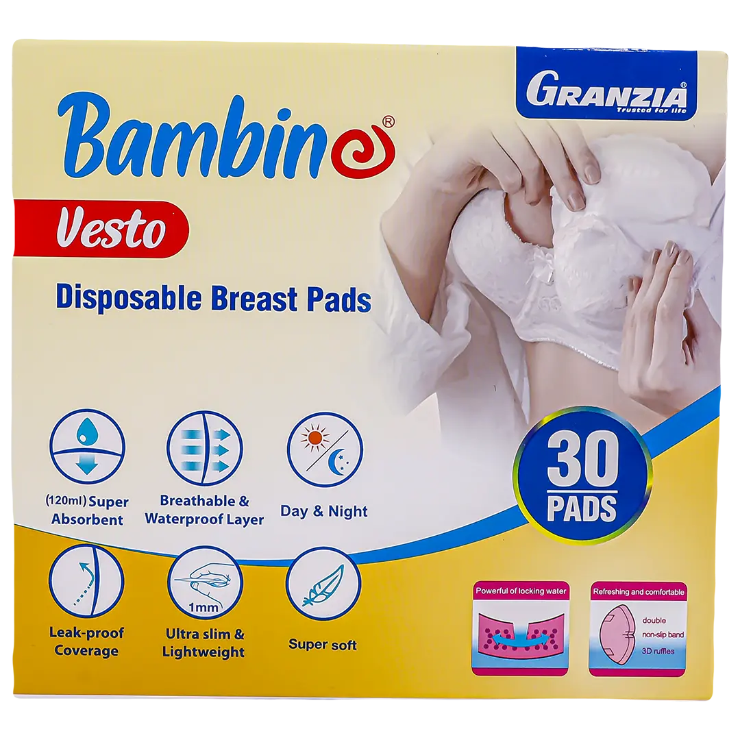 Granzia Vesto Disposable Breast Pads One Time Use 30 Pads - view 2