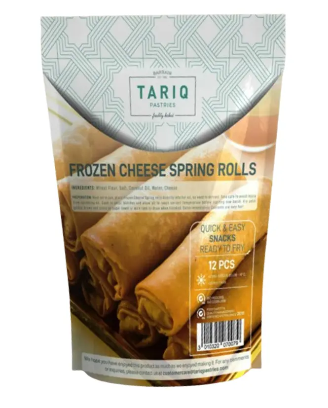 Tariq Pastries Cheese Spring Roll 12 Pcs 600 Gm - view 1