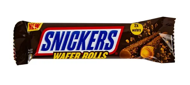 Snickers Wafer Rolls 24 Gm - view 1