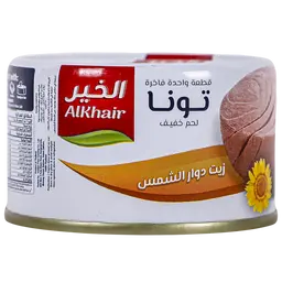 Alkhair Light Tuna In Sunflower Oil 95 gm