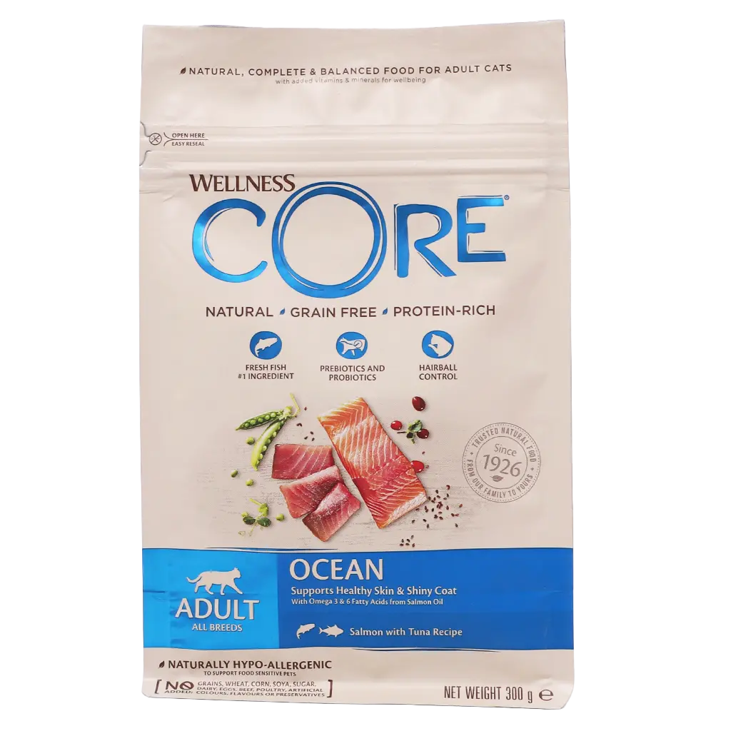 Wellness Core Ocean Dry Food  for Cats Salmon with Tuna 300 gm - view 2