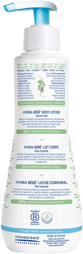 Mustela Hydra Bebe Body Lotion 300 ml - view 2