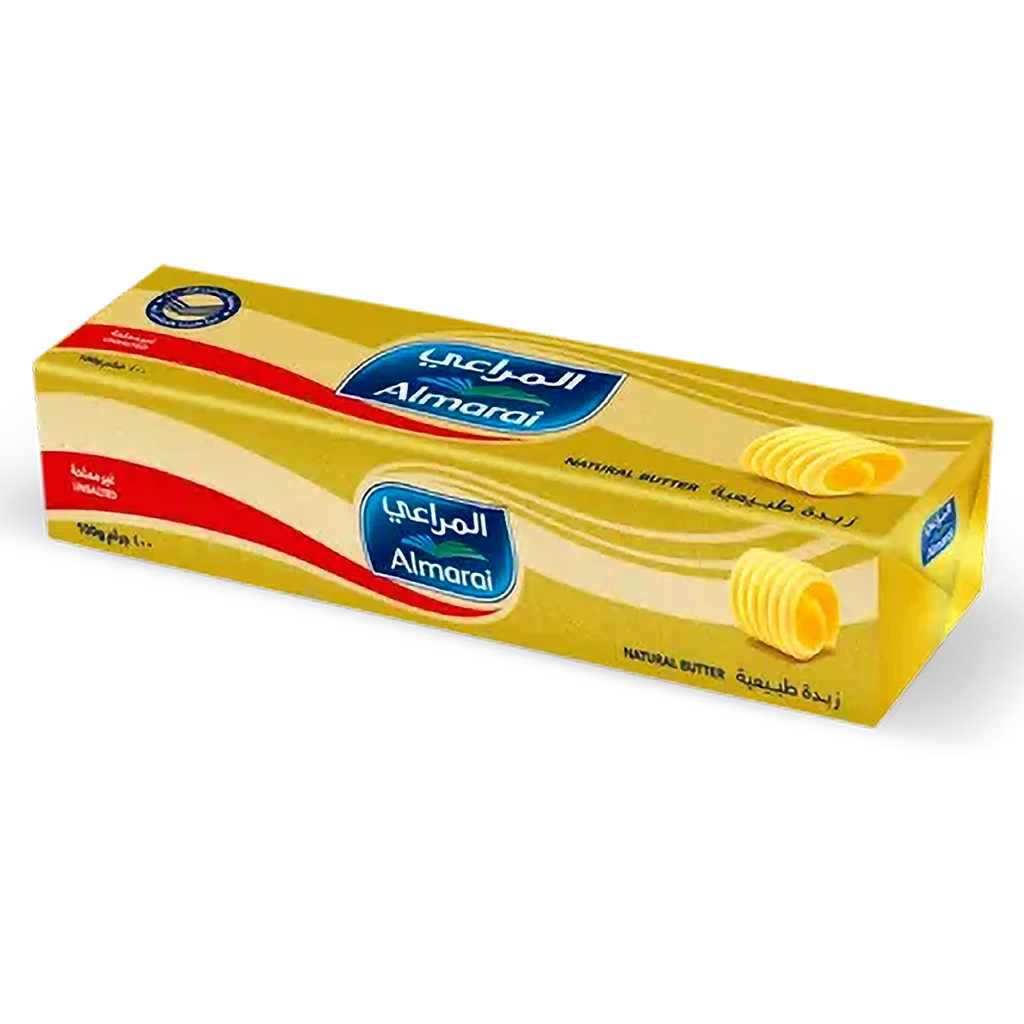 Almarai Butter Unsalted Natural 100G 