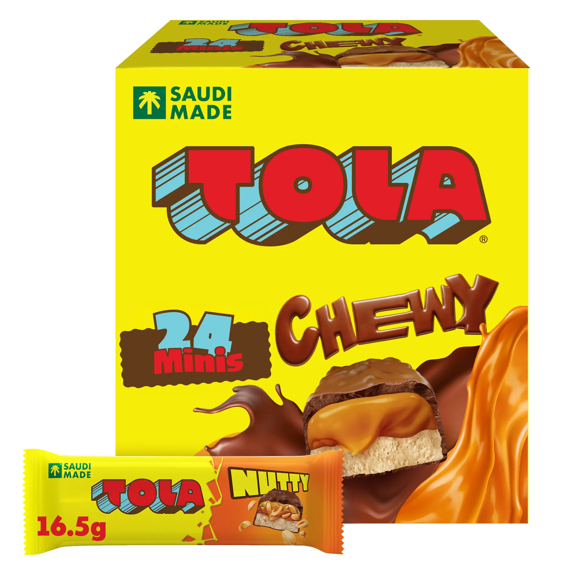 Tola Chewy  Caramel Chocolate 24 pcs 16.5 gm - view 1