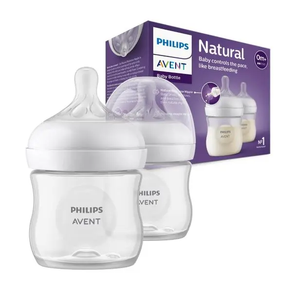 Philips Avent Natural 2.0 Feeding Bottle 125 ml 2 pcs - view 3