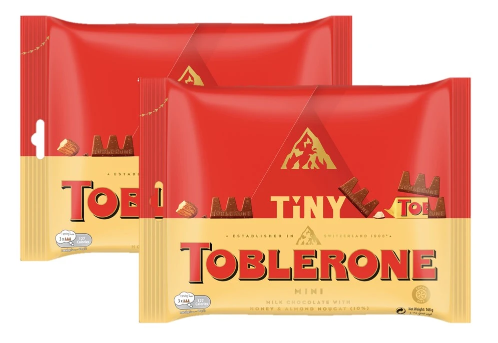 Toblerone Mini Chocolate Bag 168GmX2 Promo