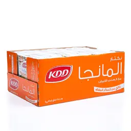 Kdd Nectar Mango and white Grape  no added sugar 18 pcs 125 ml