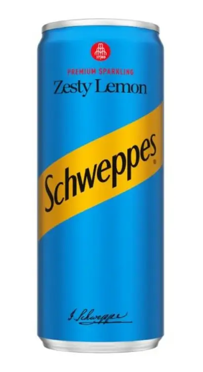 Schweppes Zesty Lemon Can 250 Ml - view 1