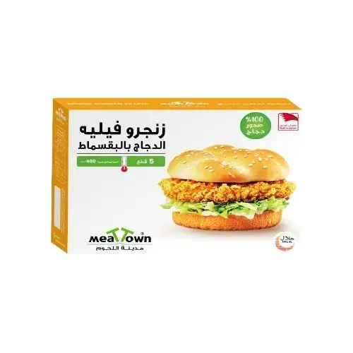 Meat Town Breaded Zingero Chicken Fillets 400 Gm - view 1