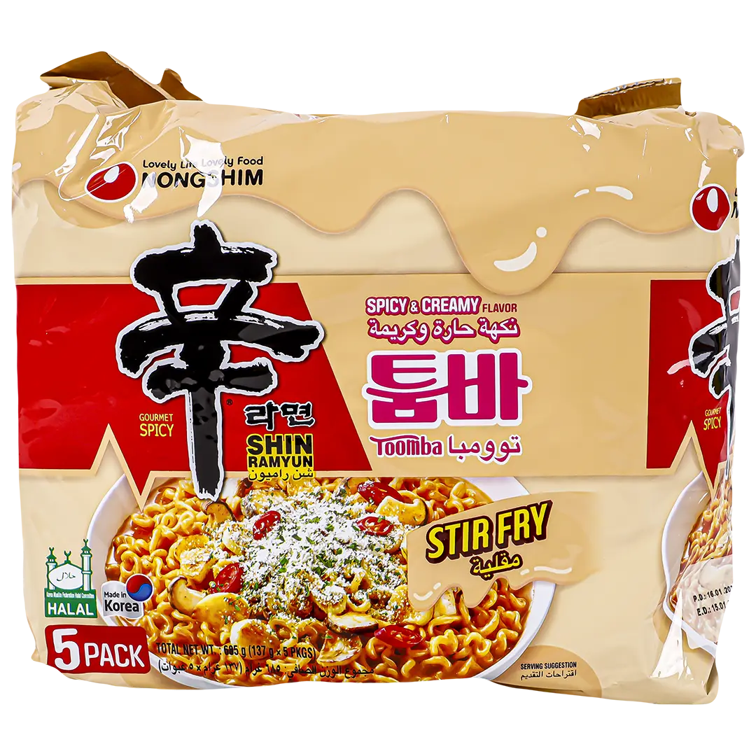 Nongshim Shin Ramen Toomba 5 pcs 137 gm - view 2