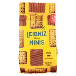 Bahlsen Leibniz Minis Biscuits Chocolate 100 gm
