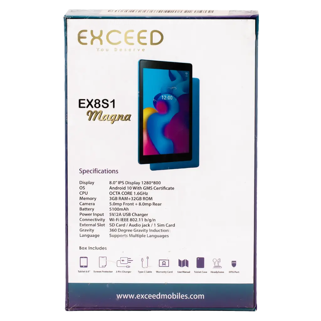  Exceed Ex8s1Tab 4G 3+32 Blue - view 5