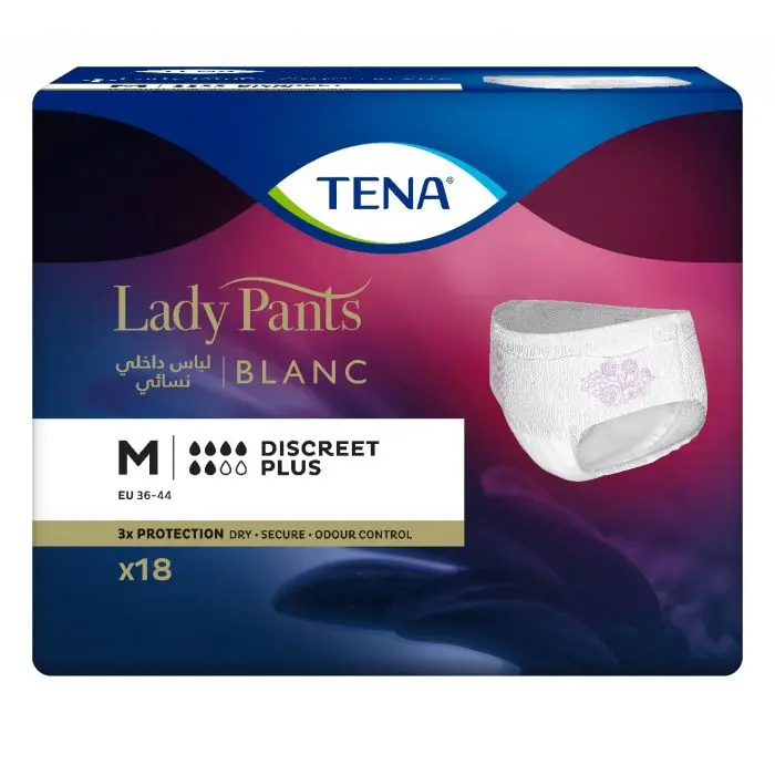 Tena Lady Pants Blanc Discreet Plus Medium 18 pcs - view 4