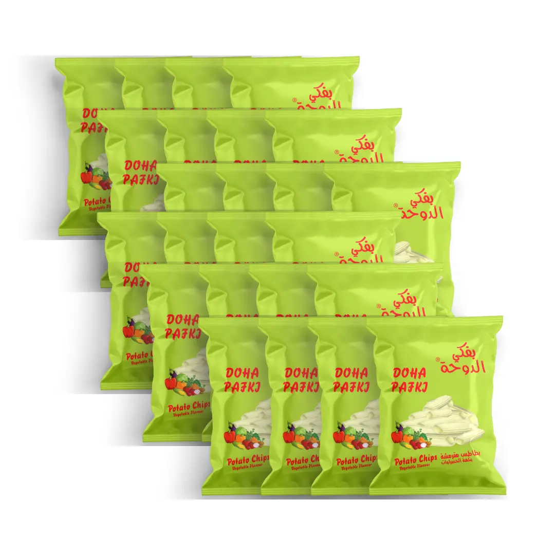 Qatar Pafki Potato Chips Vegetable Flavour 24 Pcs 18 gm - view 1