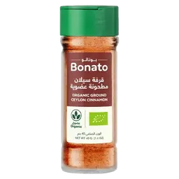 Bonato Organic Ground Ceylon Cinnamon 40 gm