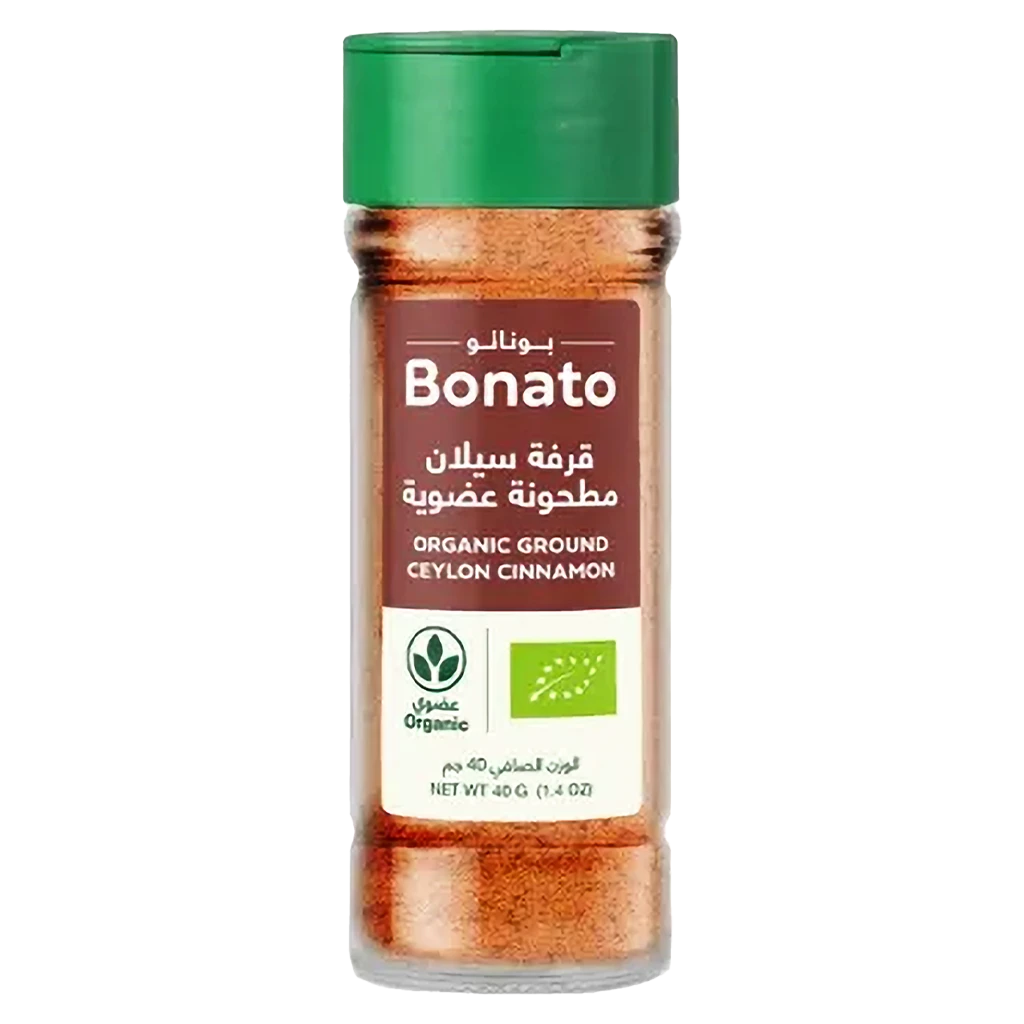 Bonato Organic Ground Ceylon Cinnamon 40 gm