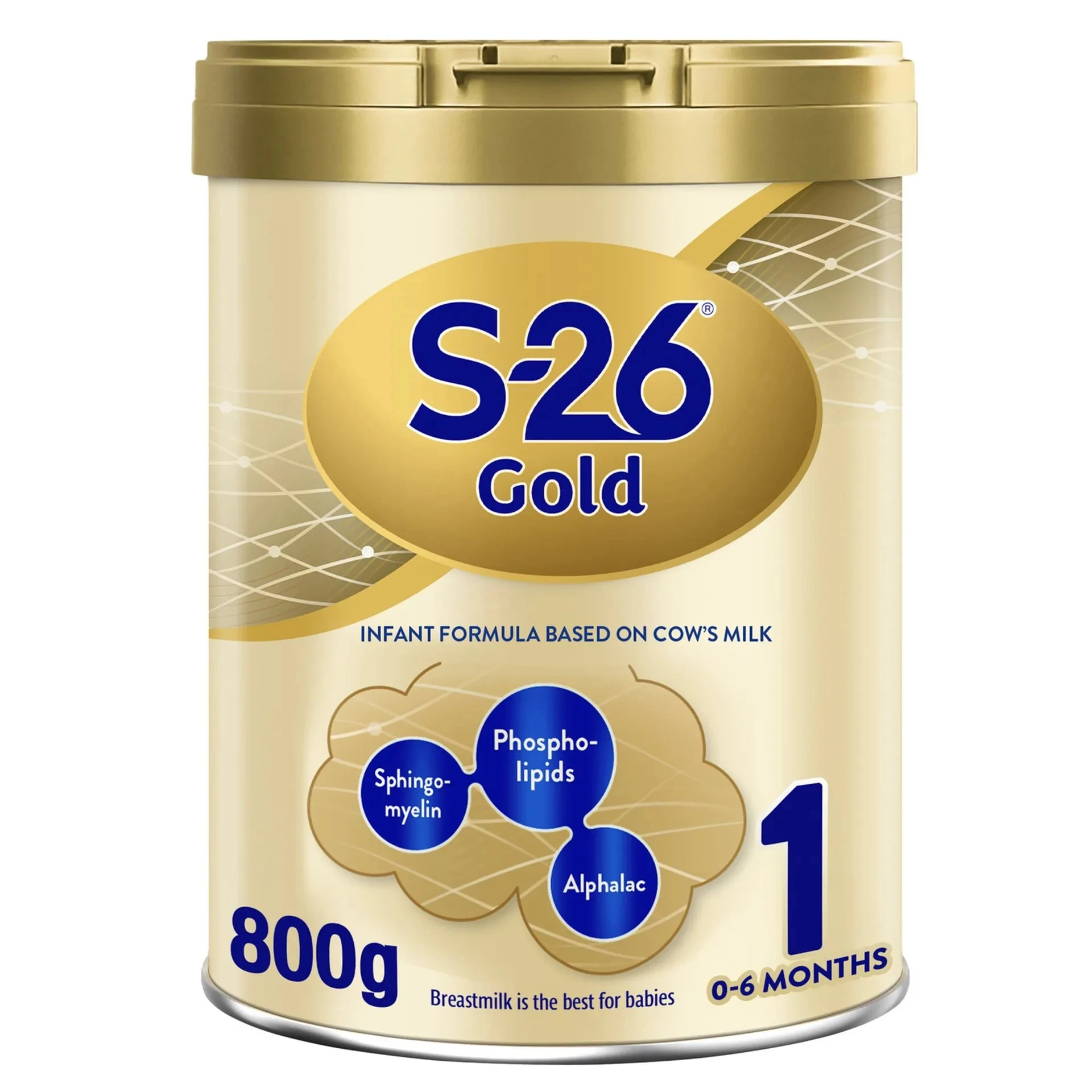 S-26 Gold Milk Stage 1 From 0-6 Months 800 Gm