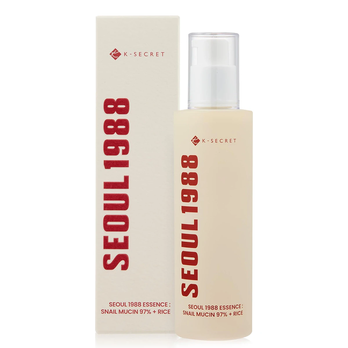 K-Secret Seoul 1988 Serum Essence Snail Mucin 97% + Rice 100 ml