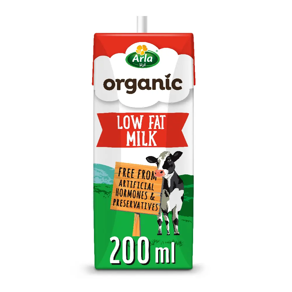 Arla Organic Milk Low Fat 200 ml - view 1