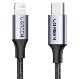 Ugreen Charging Cable USB C To Lightning 1m Black