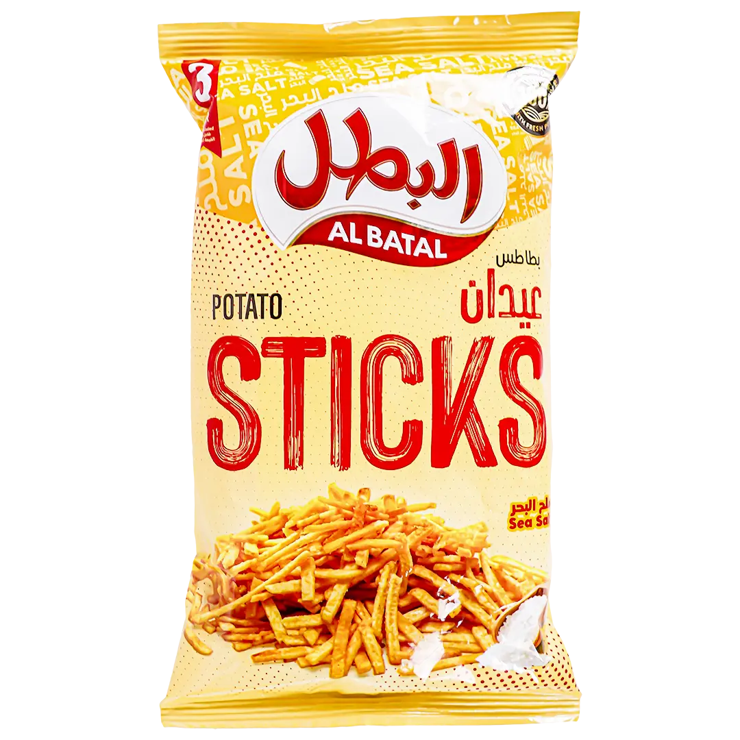 Albatal Potato Sticks Sea Salt 80 gm - view 1