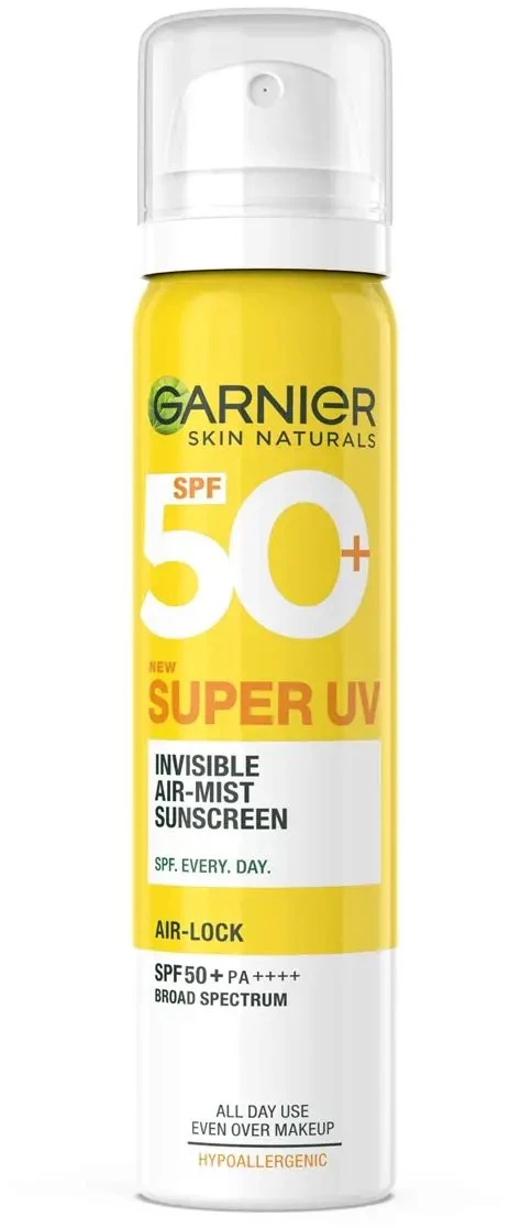 Garnier Skin Naturals Super UV Air-Mist Sunscren SPF50+