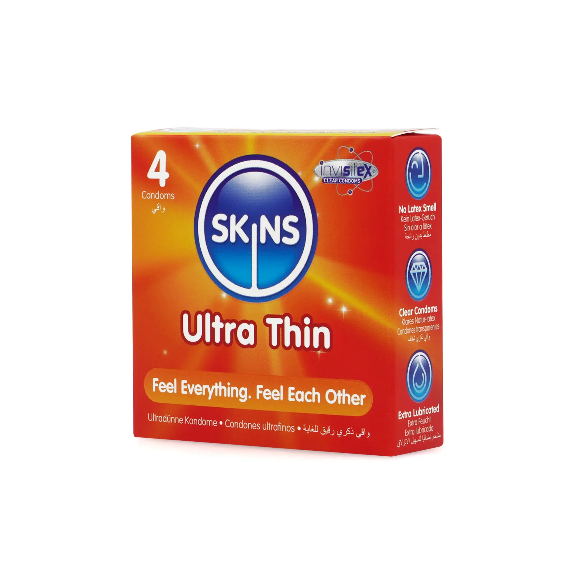 Skins Condom Ultra Thin 4 Pack - view 3