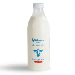 Yasmin Farms Milk Cow Low Fat Plastic Bottle 1L