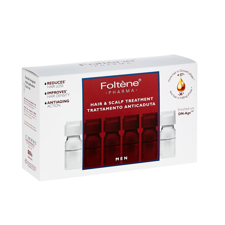 Foltene Hair Loss Treatment Ampoules For Men 12 Amp* 6 ml