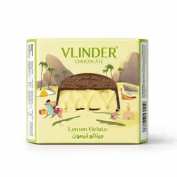 Vlinder Chocolate Coin with Lemon Gelato Filling 55 gm