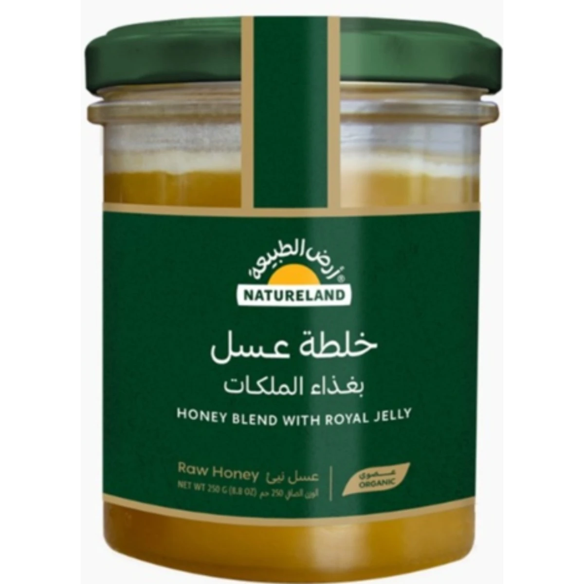 Natureland Honey Blend Royal Jelly and Ginseng Organic 250 gm
