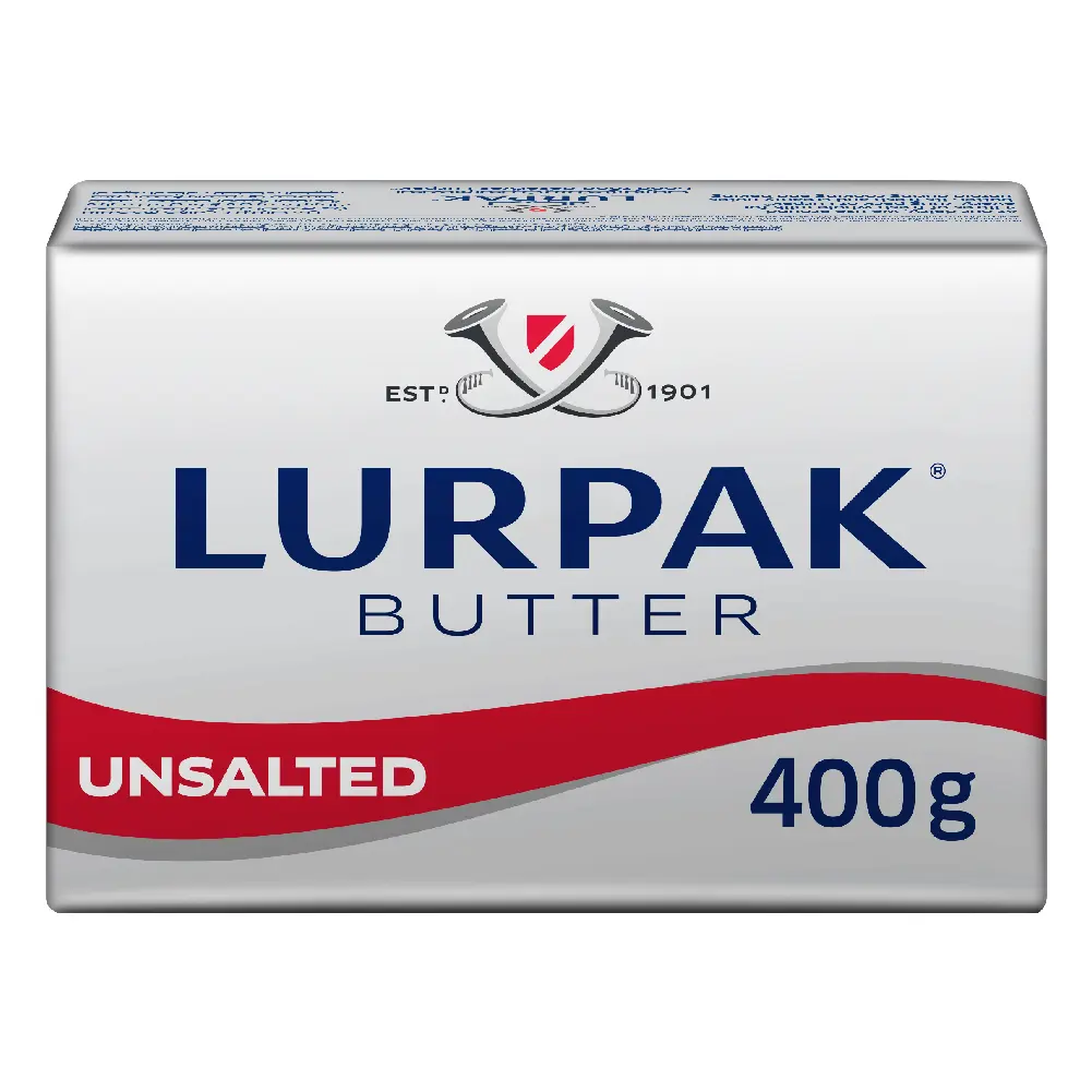 Lurpak Butter Block Unsalted 400g - view 1