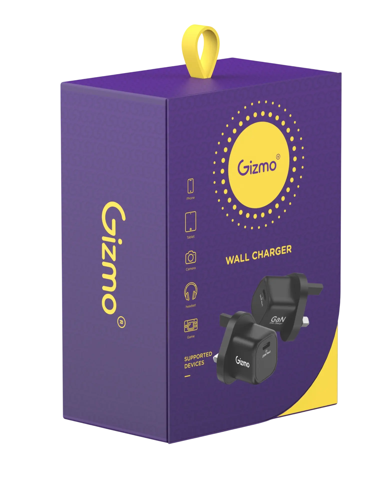 Gizmo 35W Black USB-C Wall Charger - view 4