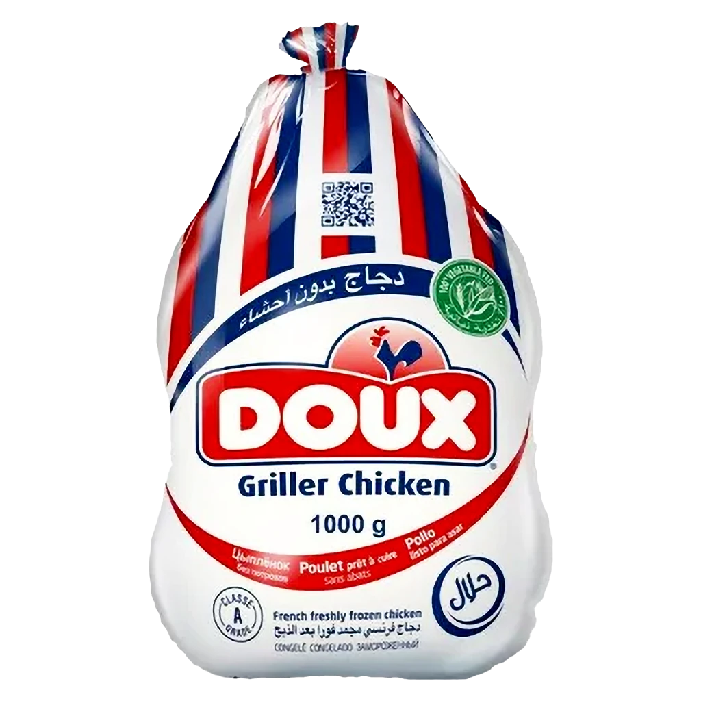 Doux Whole Chicken Frozen 1000 gr