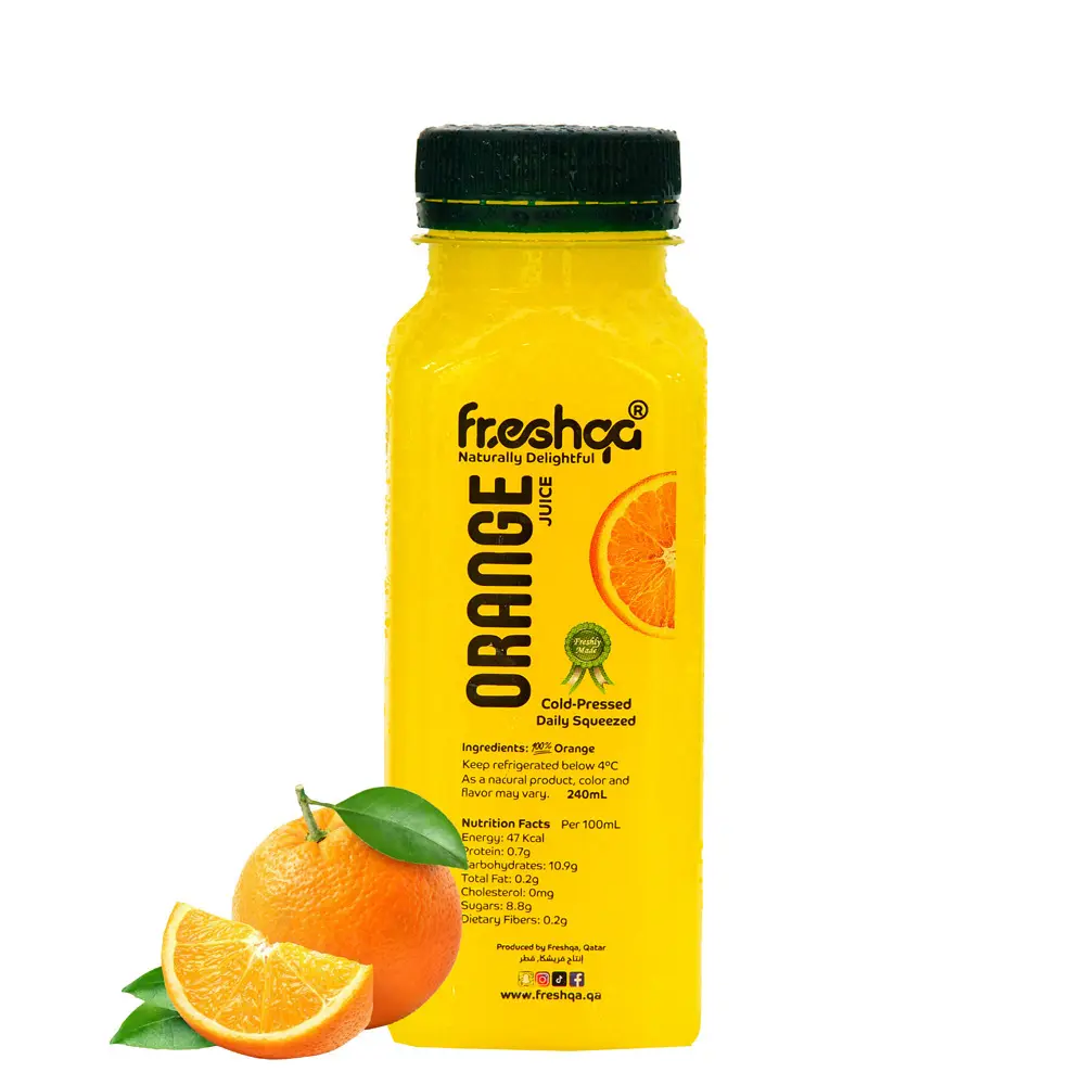 Fresh Orange Juice 240 ml Cold-Pressed  - view 1