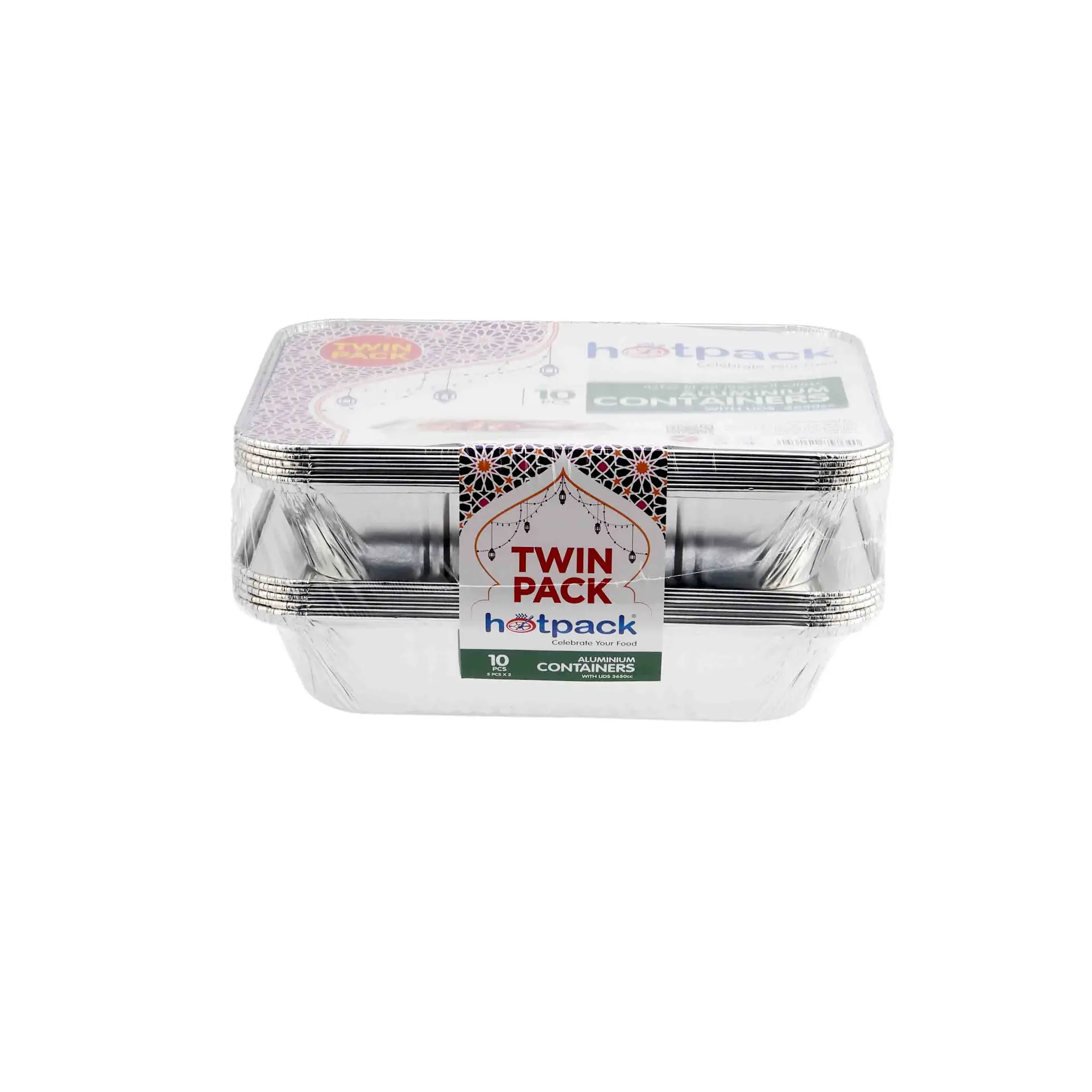 Hotpack Aluminium Container 10 pcs Twin Pack - view 2