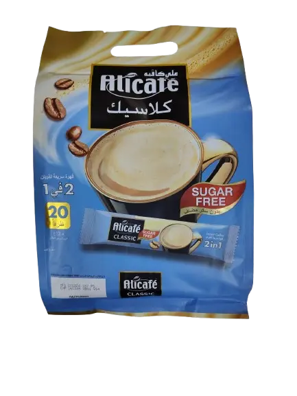 Alicafe Instant Coffee 2 In 1 Classic No Sugar Added 12GmX20 - view 2