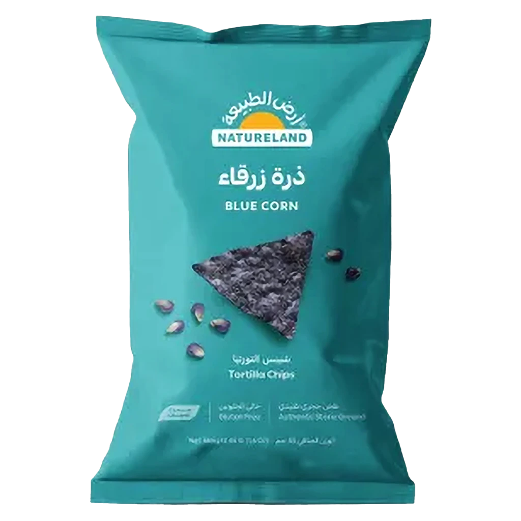 Natureland Tortilla Chips Blue Corn 45 gm